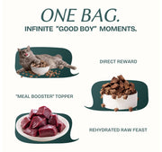 Beef Liver Cubes Single-Ingredient Treats for Cats & Dogs 10oz