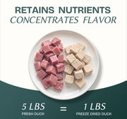 Duck Cubes Single-Ingredient Treats for Cats & Dogs 3oz