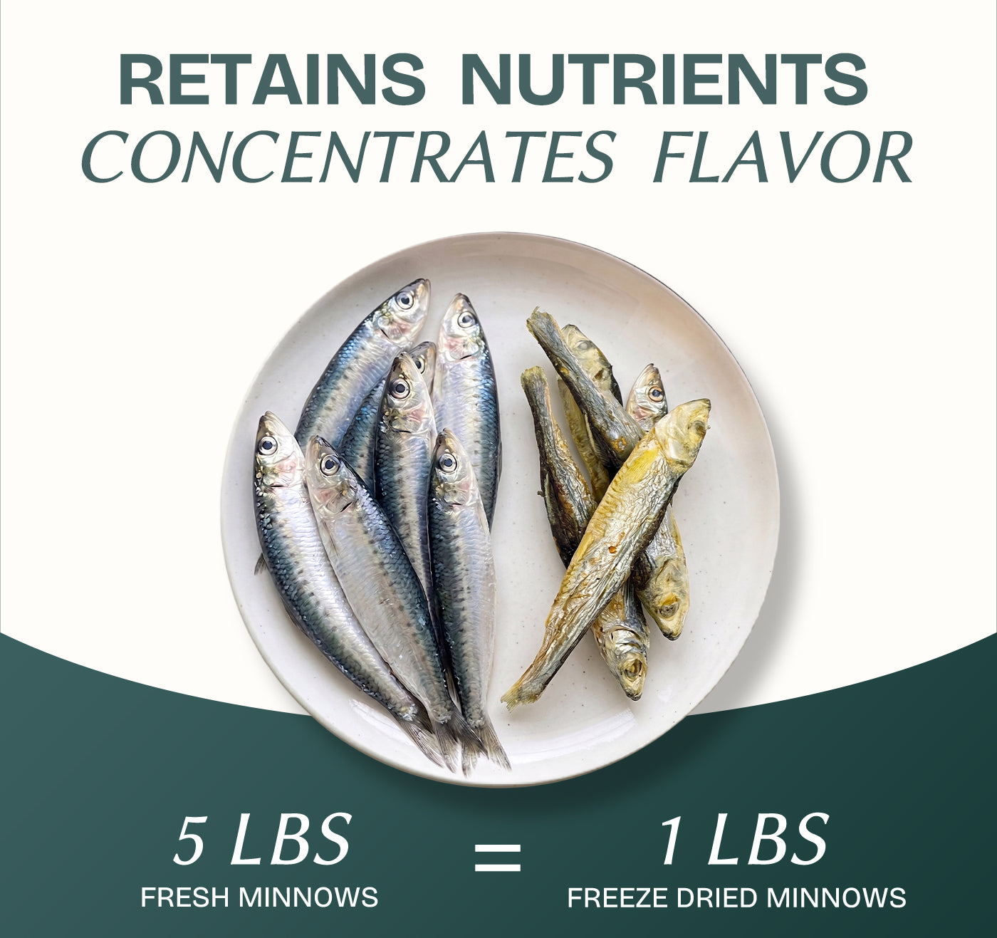 Minnows Single-Ingredient Treats for Cats & Dogs 3oz